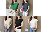 Women Summer Knit Blouse 2025