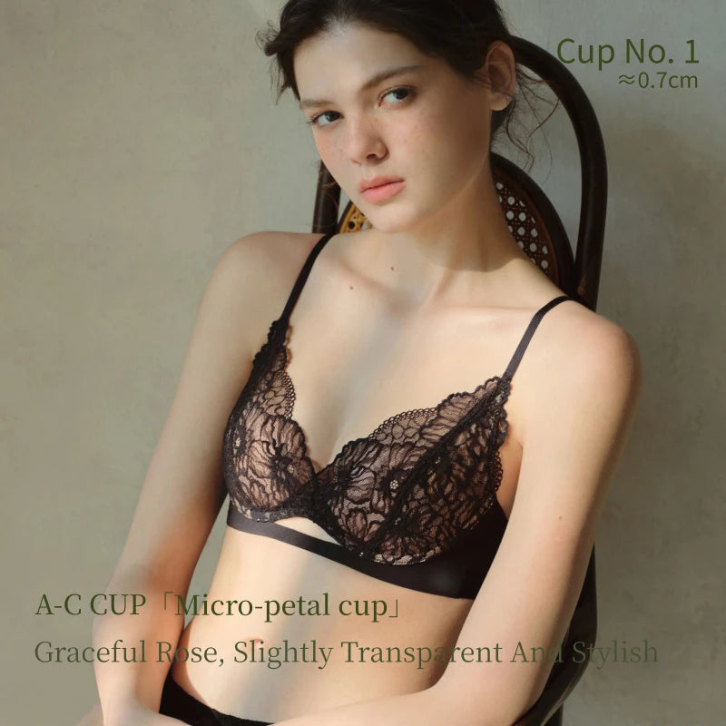 Women Summer Lace Bra Set