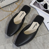 Women’s Closed Toe Fashion Flat Slippers