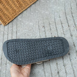 Women’s Luxury Square Toe Thick Sole Slides