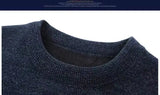 Men's Mink Cashmere O-Neck Sweater