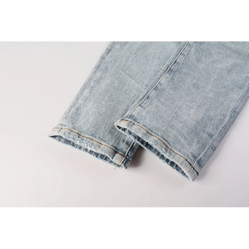 Men Distressed Skinny Jeans