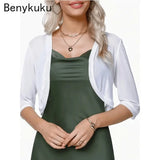 Vintage Mesh Bolero Shrug Cropped Jacket