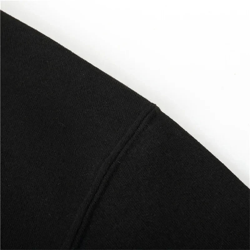 Men's Plus Size Graphic Hoodie – Black Long Sleeve