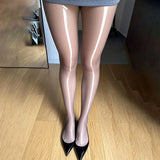 Women Transparent Disco Socks