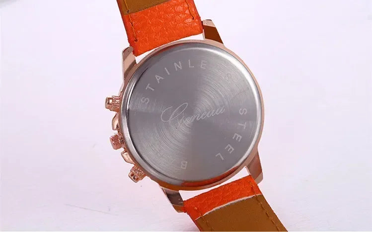 Women’s Leather Dress Watch