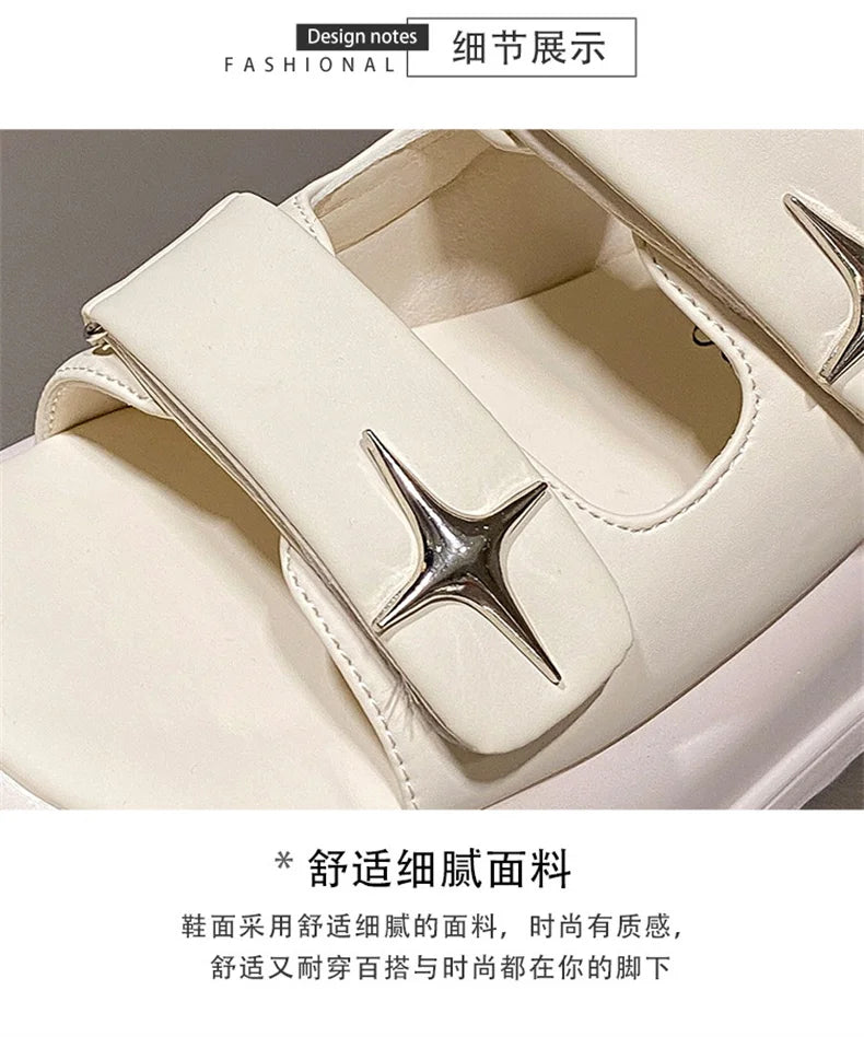 Designer Platform Flip Flops – Summer 2025