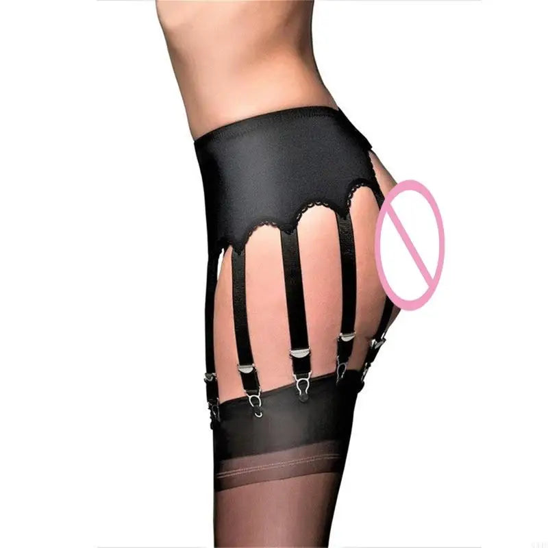 Women 10-Strap Garter Belt