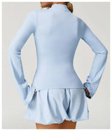 Women Stretch Slim Fit Training Jacket