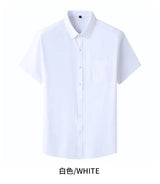 Men Plus Size Work Shirt