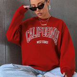 California Print Pullover