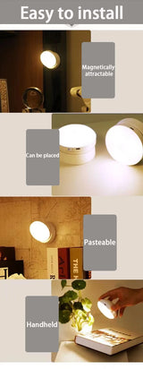 USB Rechargeable LED Night Motion Sensor Light