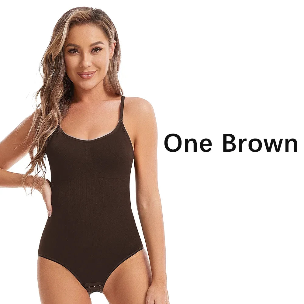 Women Open Crotch Slim Bodysuit