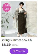 Song Dynasty Hanfu retro three-piece outfit for women, showcasing stylish spring and summer fashion with a discount.