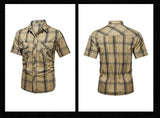 Men Plaid Casual Shirt