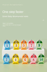 Wooden Alphabet Fishing Game Toy