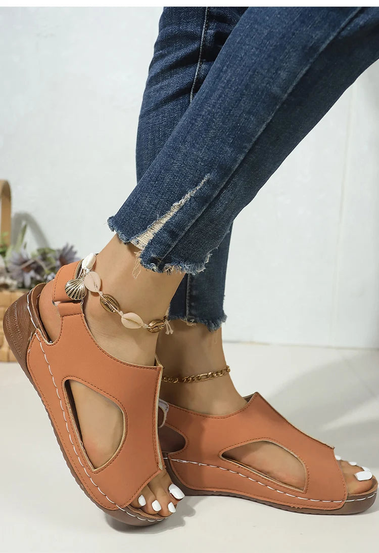 Low Platform Wedge Sandals – Summer 2025