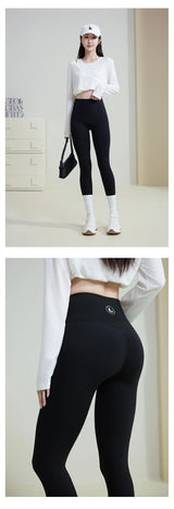 Women High Waist Push Up Sharkskin Leggings
