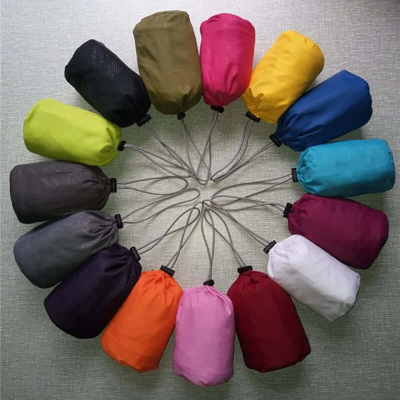 Women Lightweight Waterproof Hooded Windbreaker