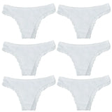 Women Mid-Rise Lace Thong