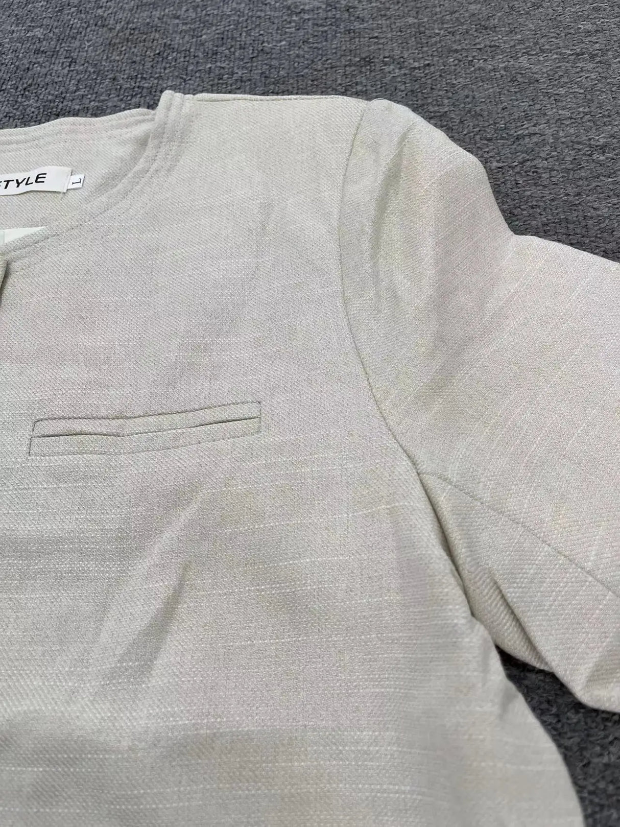 Korean Short Sleeve Summer Occasion Jacket