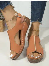 Low Platform Wedge Sandals – Summer 2025