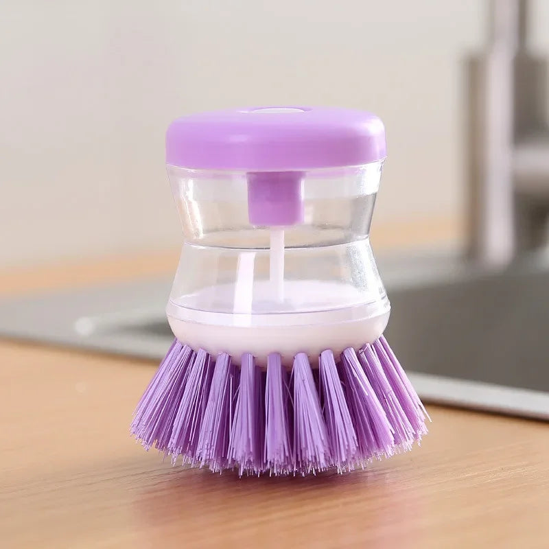 Dish Brush with Soap Dispenser