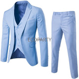 Men Slim Fit Business Dress Suit