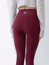 Women High Waist Push Up Sharkskin Leggings