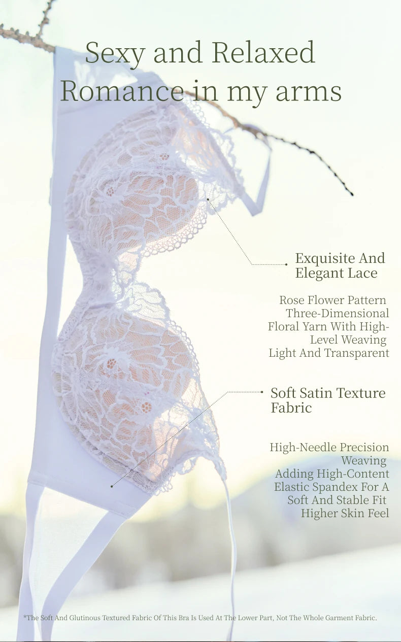 Women Push Up Wireless Bra