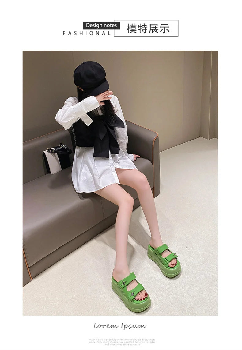 Designer Platform Flip Flops – Summer 2025