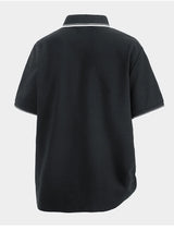 Men Oversize Cotton Golf Polo Shirt