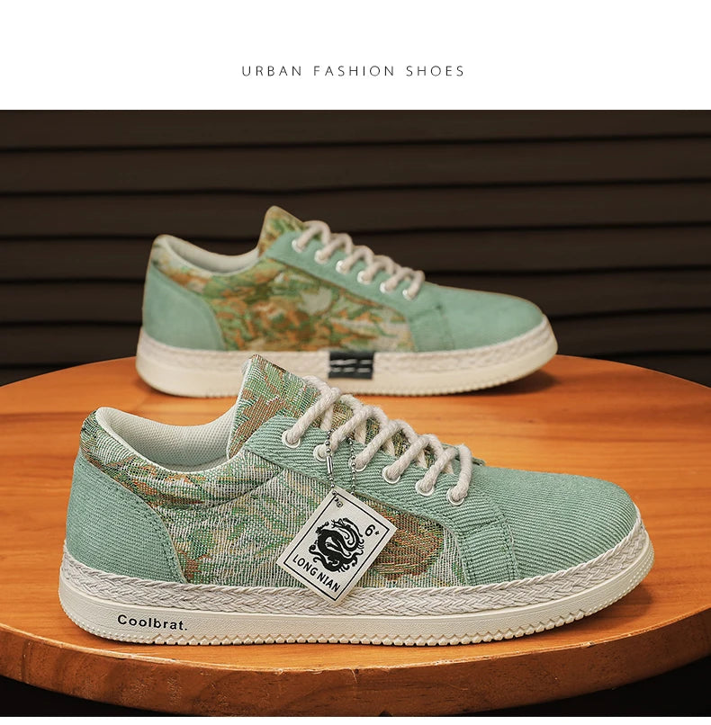 SpringWalk™ Men’s Casual Canvas Shoes