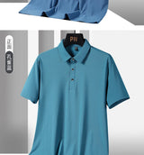 Men Oversize Quick Dry Polo Shirt