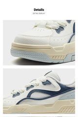 Xtep Men Thick Sole Skateboard Sneakers