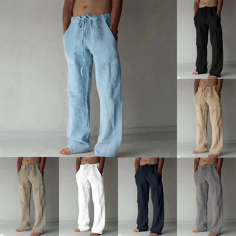 Men’s Linen Casual Pants