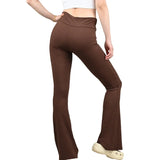 Women Office Flared Trousers