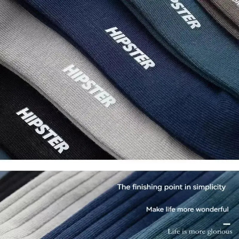 Men’s Mid-Calf Socks 5 Pairs