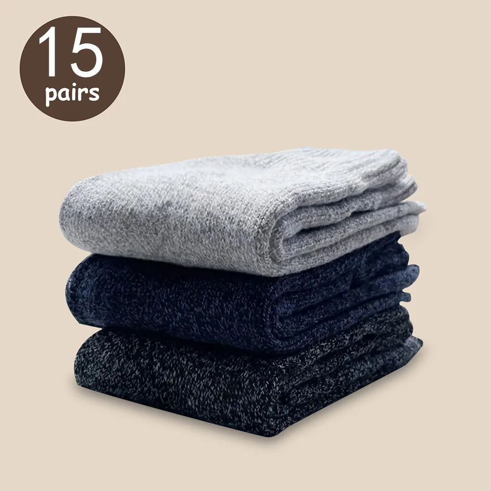 Men’s Solid Color Socks Pack