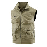Men's Plus Size Summer Vest Jacket 2025