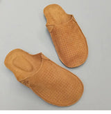 Men Retro Leather Mules