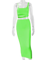 Chic Party Night Dress – Two Piece Set for Women