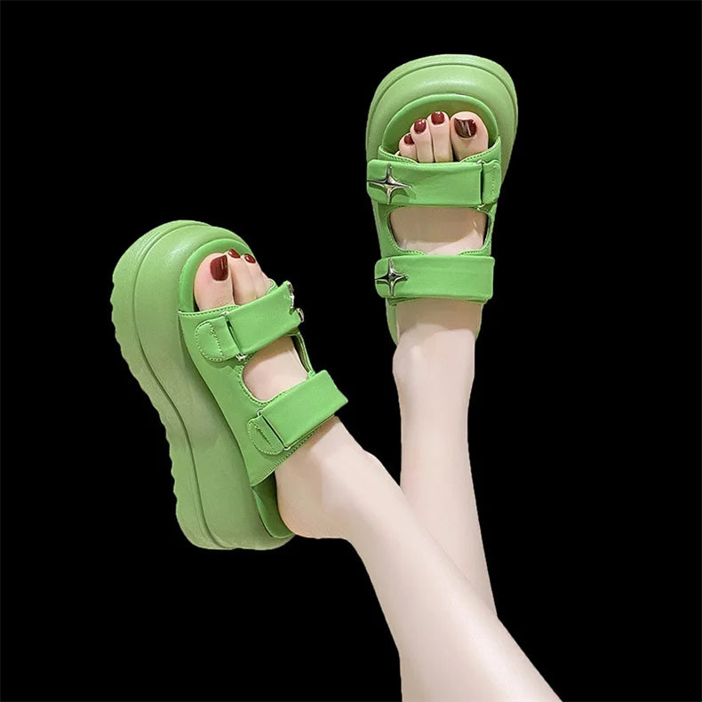 Designer Platform Flip Flops – Summer 2025