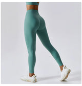 Summer Breathable Women's Yoga Leggings – High Waist Gym Workout Pants