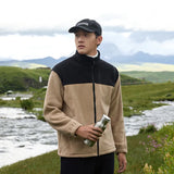 Unisex Plus Size Softshell Fleece Jacket