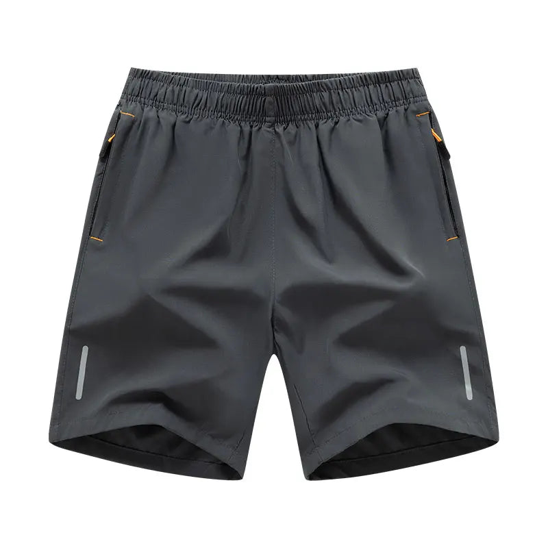 Men Ice Silk Casual Shorts