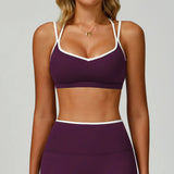 Women Seamless Shockproof Yoga Bra