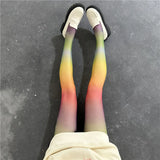 Women Floral Fishnet Socks