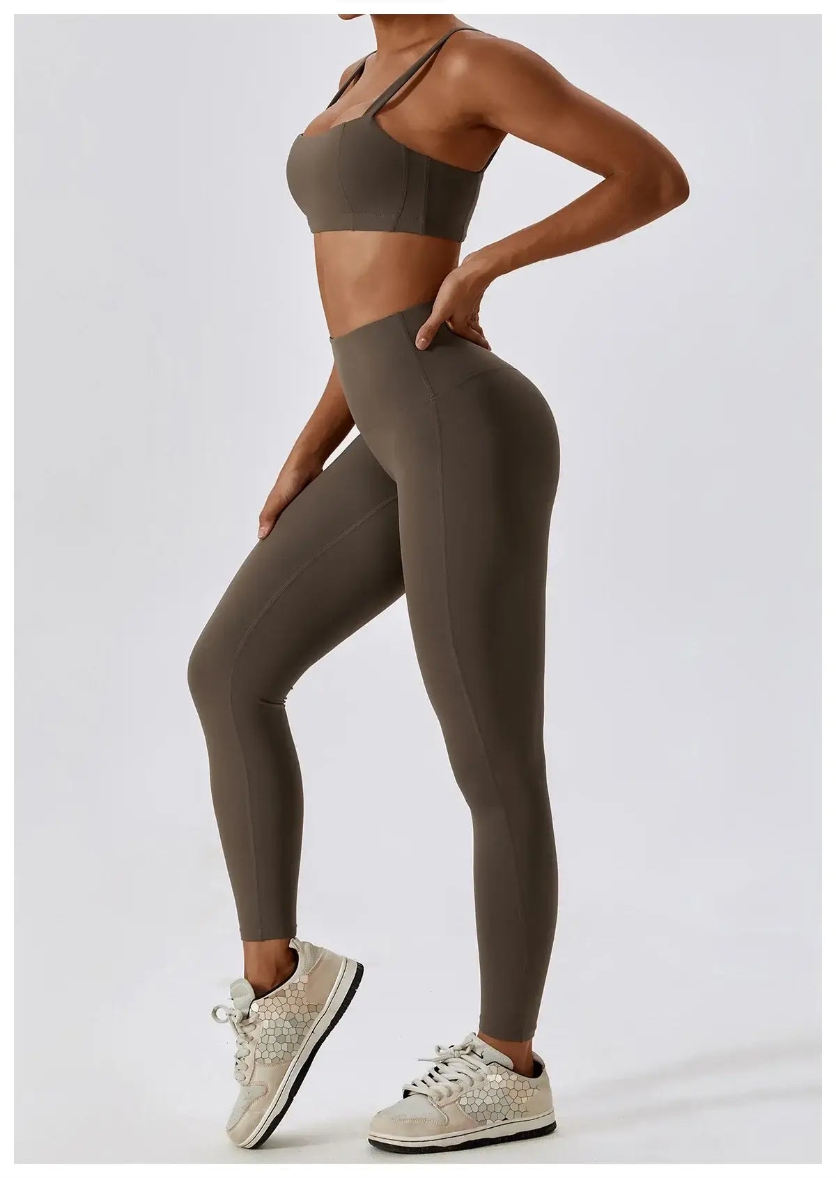 Women High Waist Contour Yoga Leggings