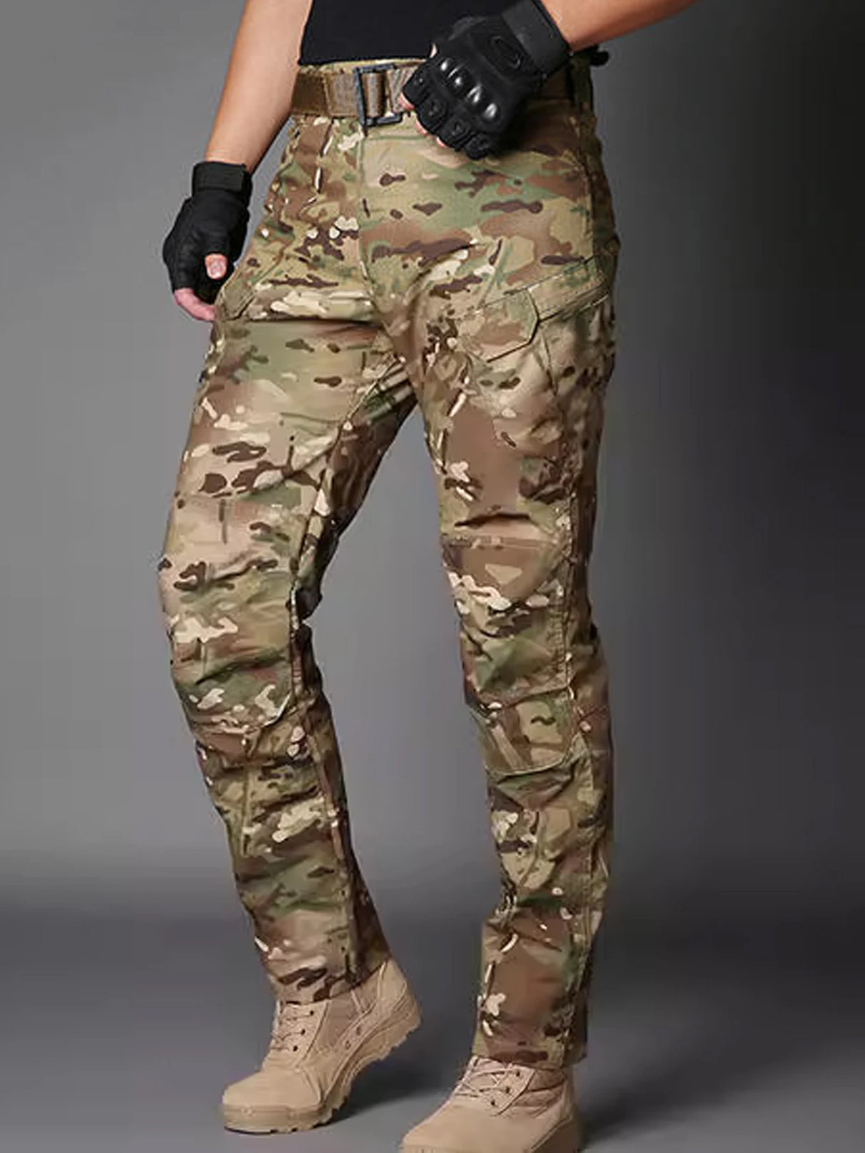 Men Cotton Casual Cargo Pants